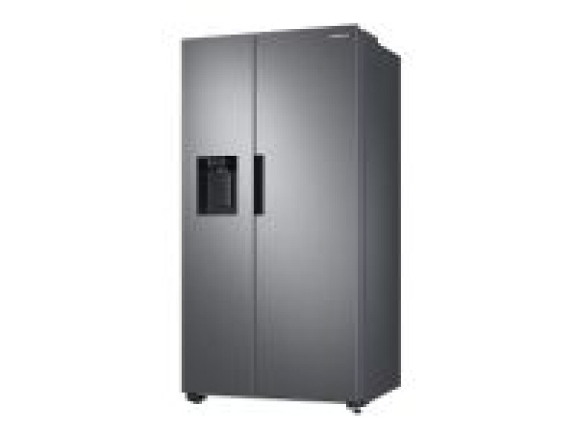 RS6JA8811S9 - Kjøleskap/fryser - side-ved-side med vannautomat, isdispenser - bredde: 91.2 cm - dybde: 71.6 cm - høyde: 178 cm - 634 liter - Klasse E - rustfritt stål-stil