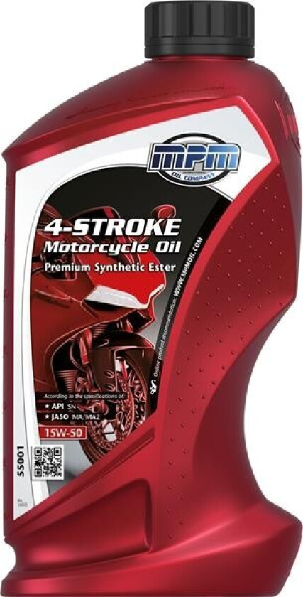 4-STROKE MOTORCYCLE OIL 15W-50