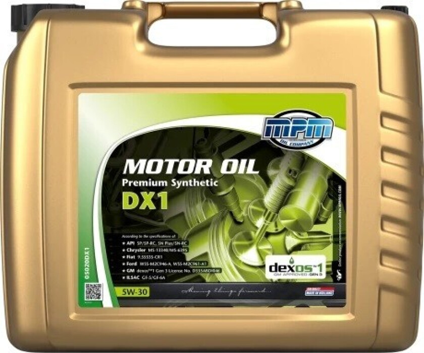 MOTOR OIL 5W-30 PREMIUM SYNTHE