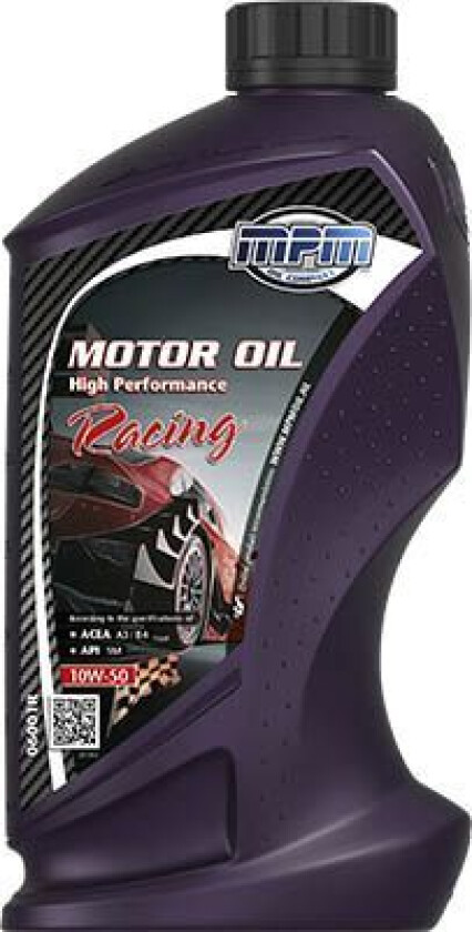 MOTOR OIL 10W-50 HP RACING 1 L