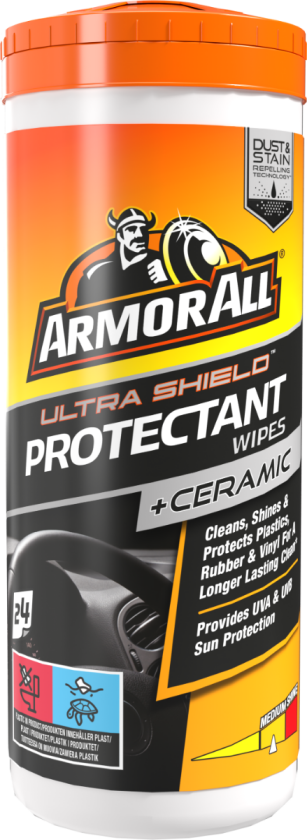 ARMOR ALL  CERAMIC PROT. WIPES, 24 STK