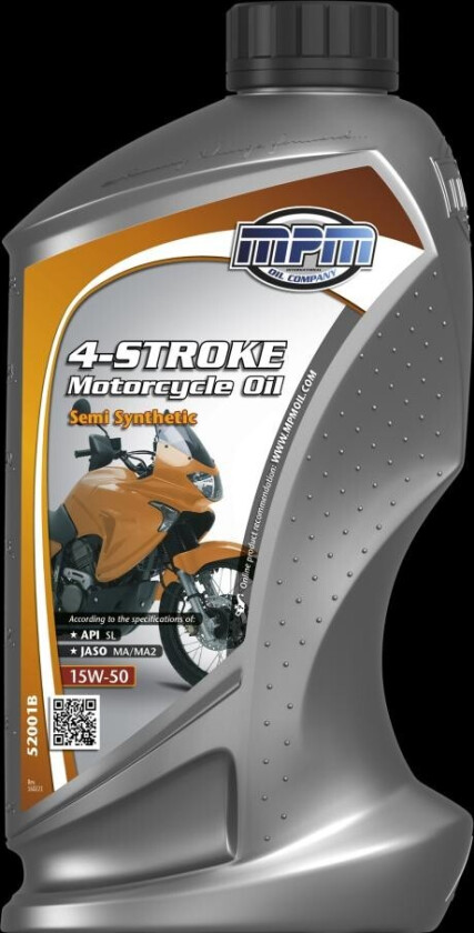 4-STROKE MOTORCYCLE OIL 15W-50