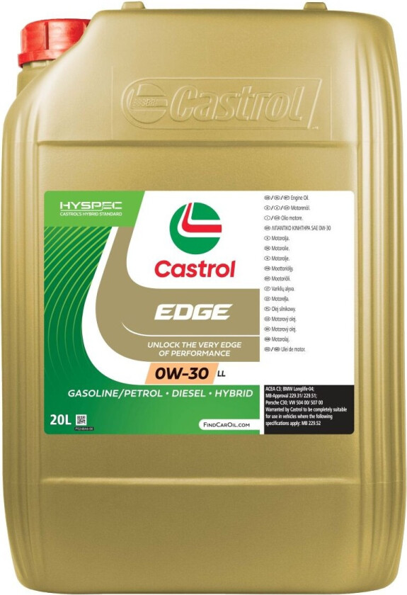 Bilde av EDGE 0W-30LL 20L