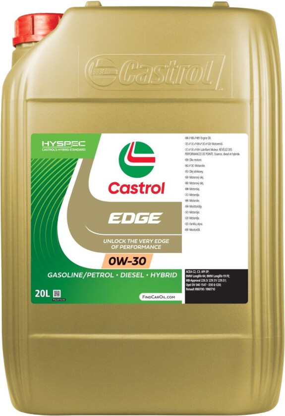 EDGE 0W-30C3 TI 20L