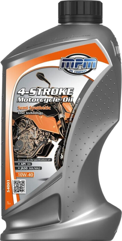 4-STROKE MOTORCYCLE OIL 10W-40