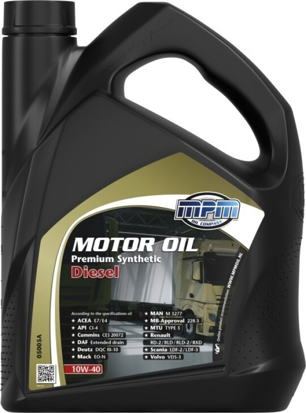 10W-40 PREMIUM SYNT DIESEL TRU