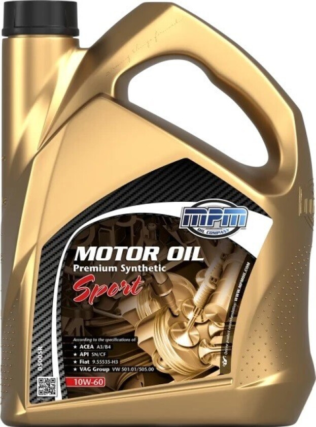 MOTOR OIL 10W-60 PREM.SYNTH.SP