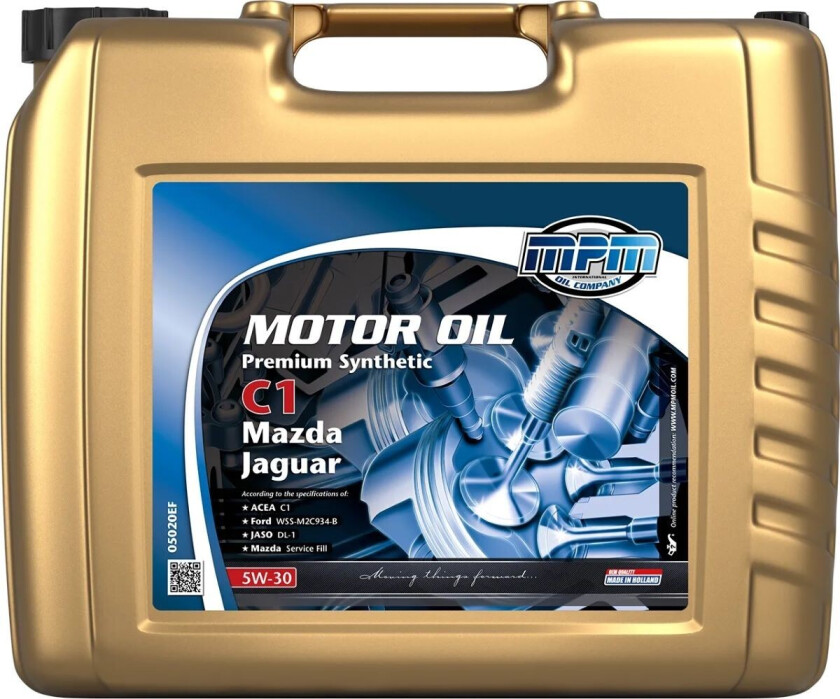 Bilde av MOTOR OIL 5W-30 PREM.SYNTH.C1