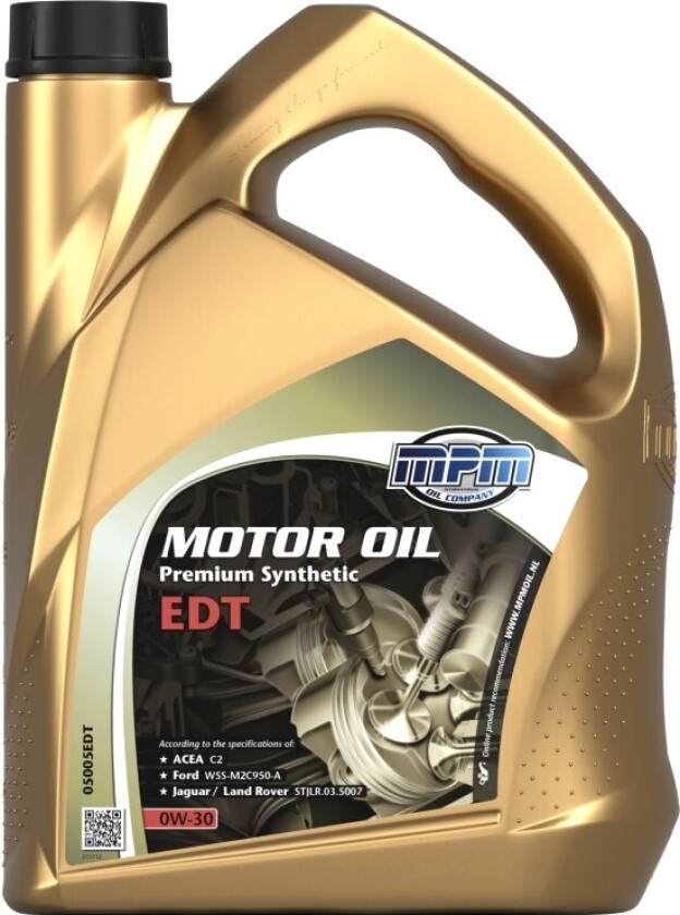 MOTOR OIL 0W-30 PREMIUM SYNTHE