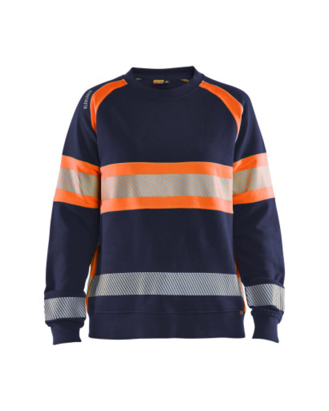 High Vis genser for kvinner Navy