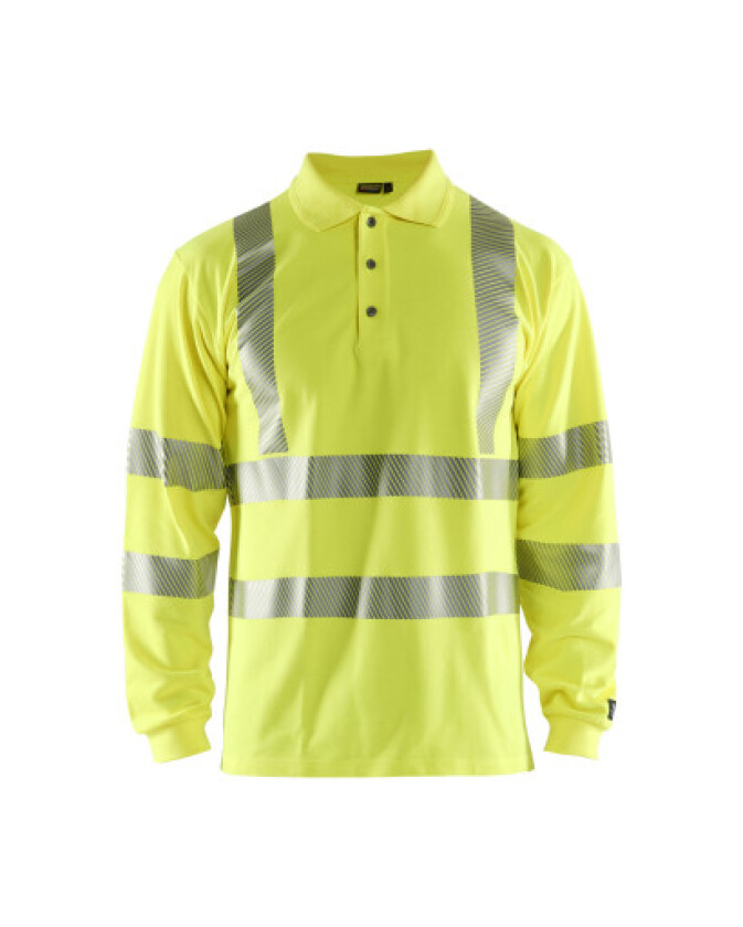 Multinorm high vis polo lang æ