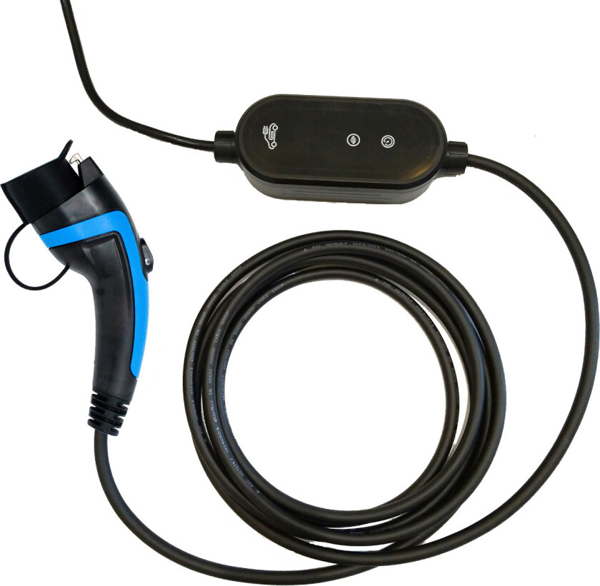 ELBILLADER MODE2 SCHUKO-TYPE1 6-16A 7,5M ->2,3KW