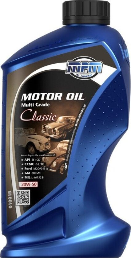 MOTOR OIL 20W-50 MULTI GRADE C