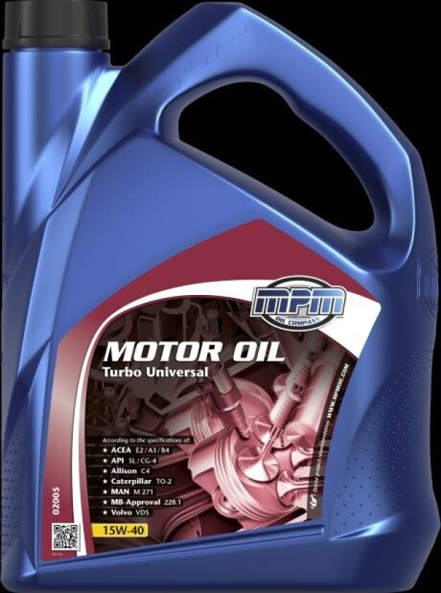 Bilde av MOTOR OIL 15W-40 TURBO UNIVERS