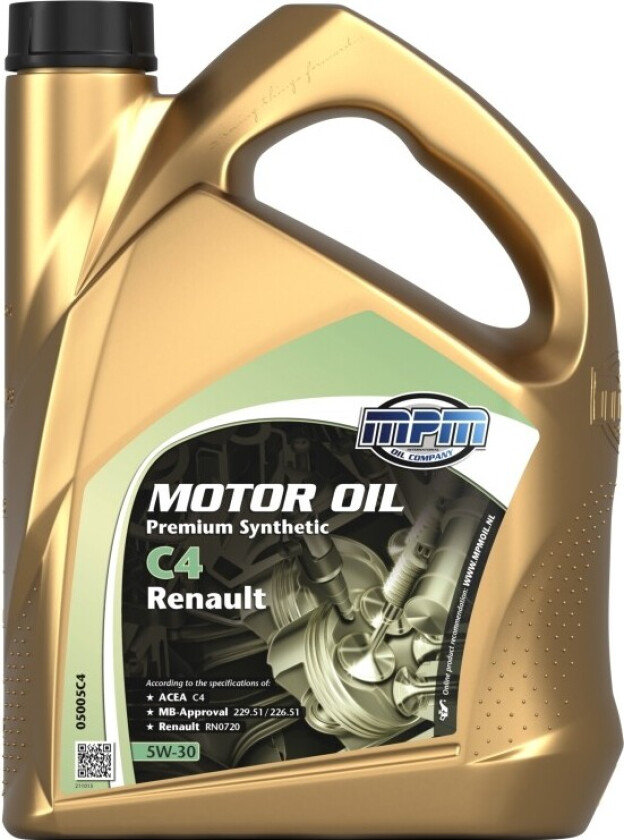 MOTOR OIL 5W-30 PREM.SYNTH.ACE