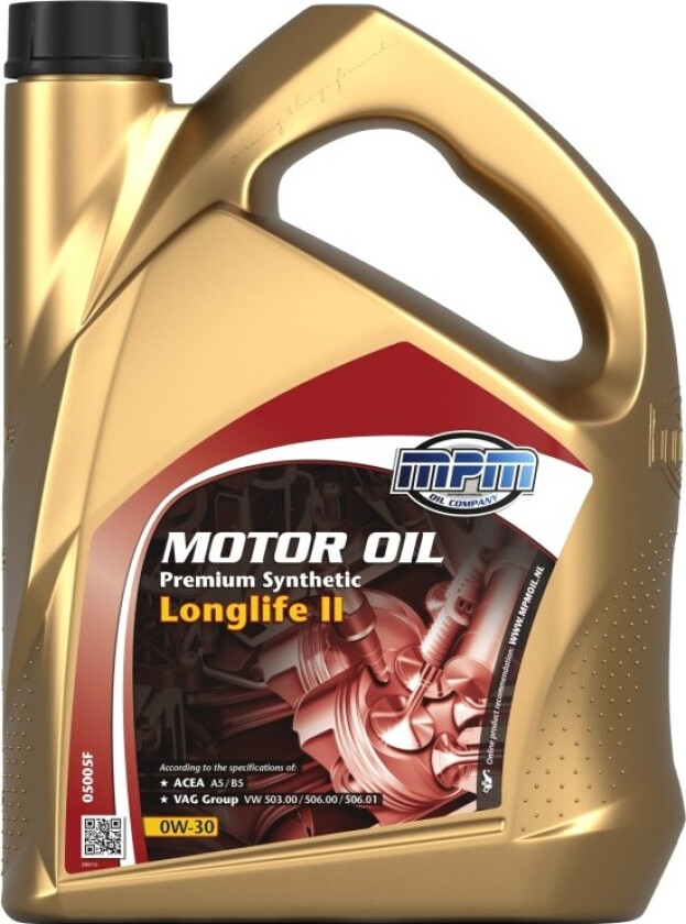 MOTOR OIL 0W-30 PREM.SYNTH.LON