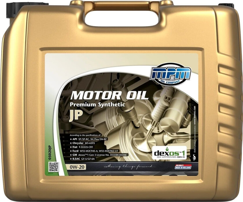MOTOR OIL 0W-20 PREM.SYNTH.RC