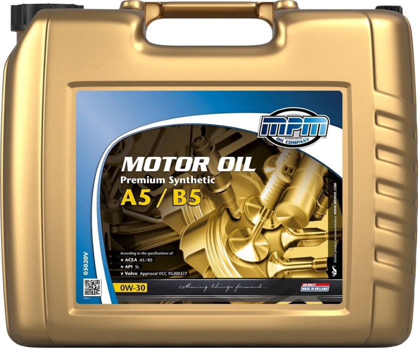 MOTOR OIL 0W-30 PREM.SYNTH.A5/