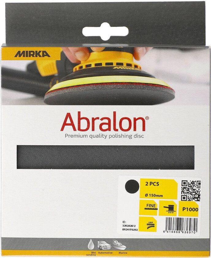 Bilde av MIRKA ABRALON 150MM P1000