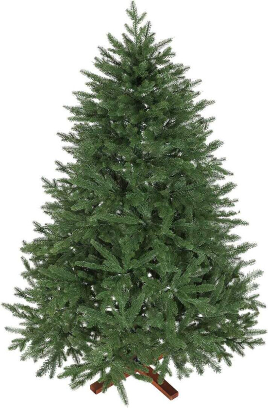 Kunstig juletre, realistisk utseende, sammenleggbare grener