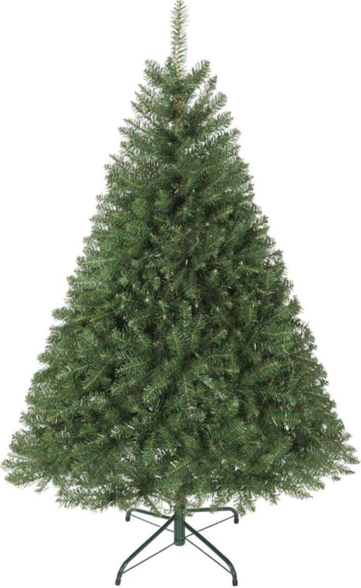 Kunstig juletre, 150 cm, sammenleggbare grener, metallstativ