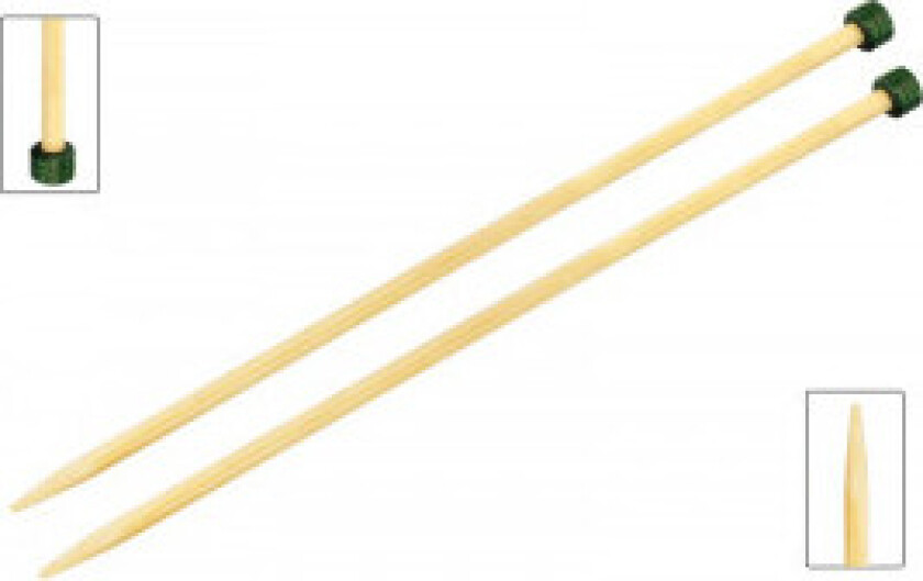 Bilde av Bambus Strikkepinner / Jumperpinner Bambus 25cm 3.00mm / 9.8in