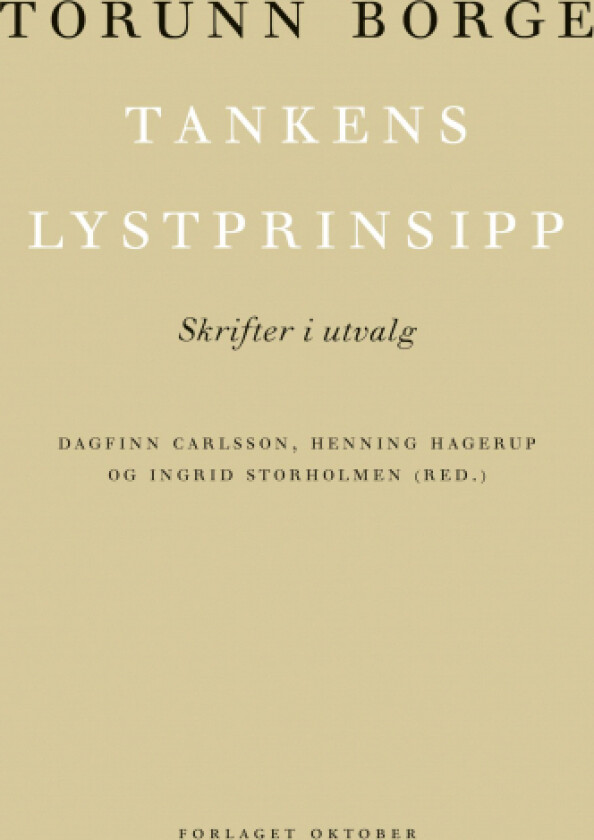 Tankens lystprinsipp av Torunn Borge