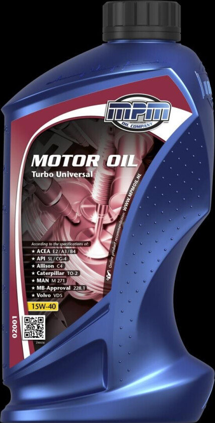 MOTOR OIL 15W-40 TURBO UNIVERS