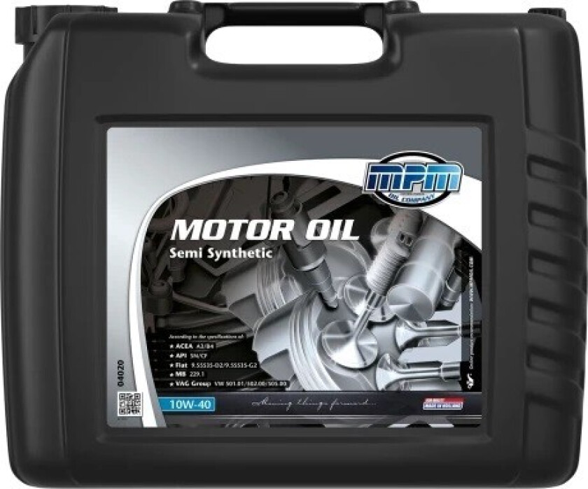 MOTOR OIL 10W-40 SEMI SYNTH. 2