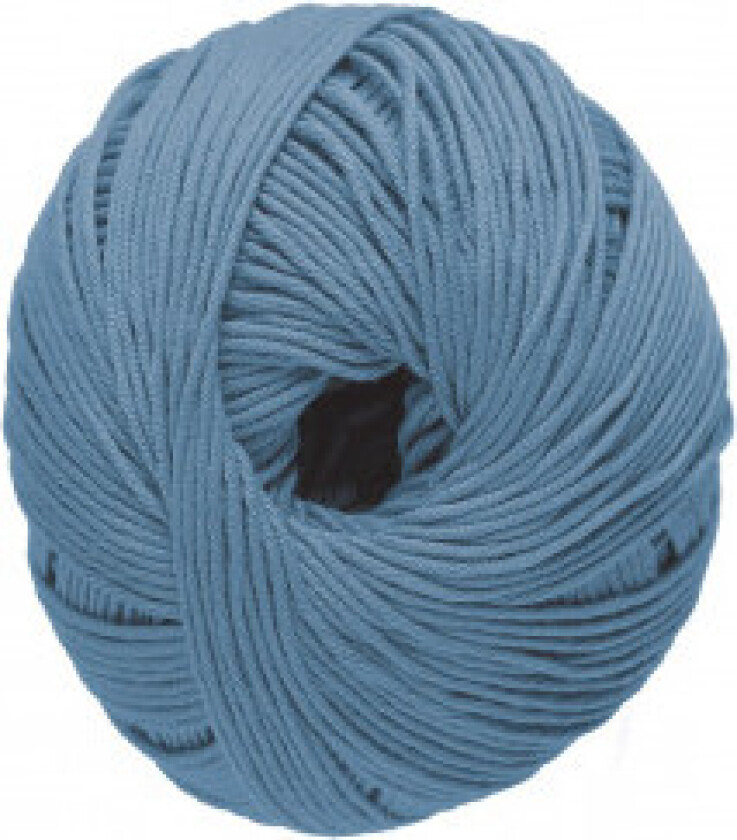 Natura Just Cotton Garn Unicolor 26 Denim blå