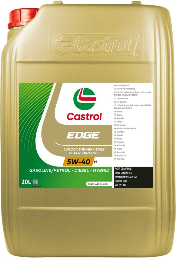 EDGE 5W-40 M 20L.