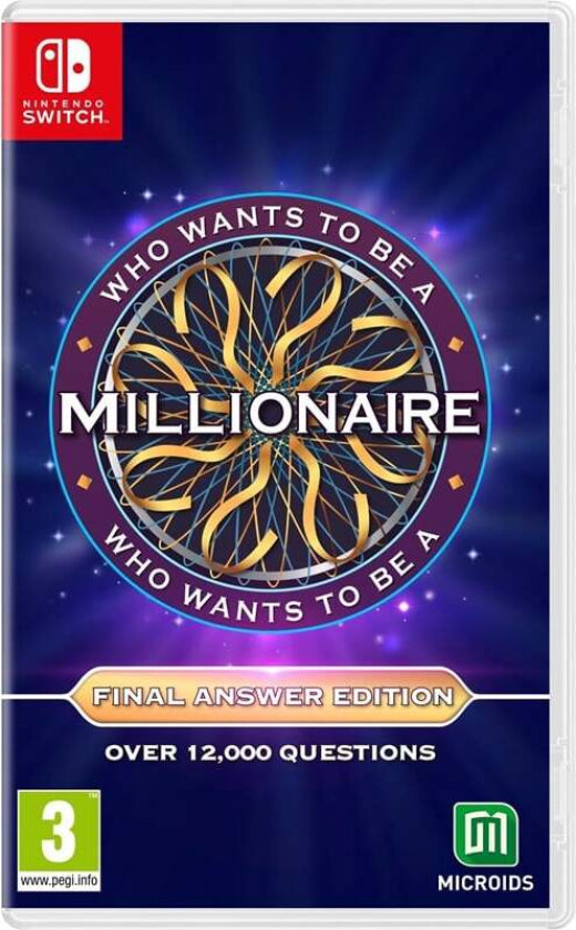 Who Wants To Be a Millionaire? (Final Answer Edition) - Nintendo Switch - Quiz
