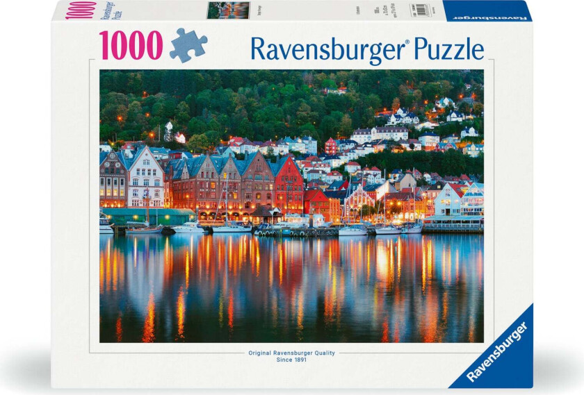 Puslespill 1000 Bergen Ravensburger