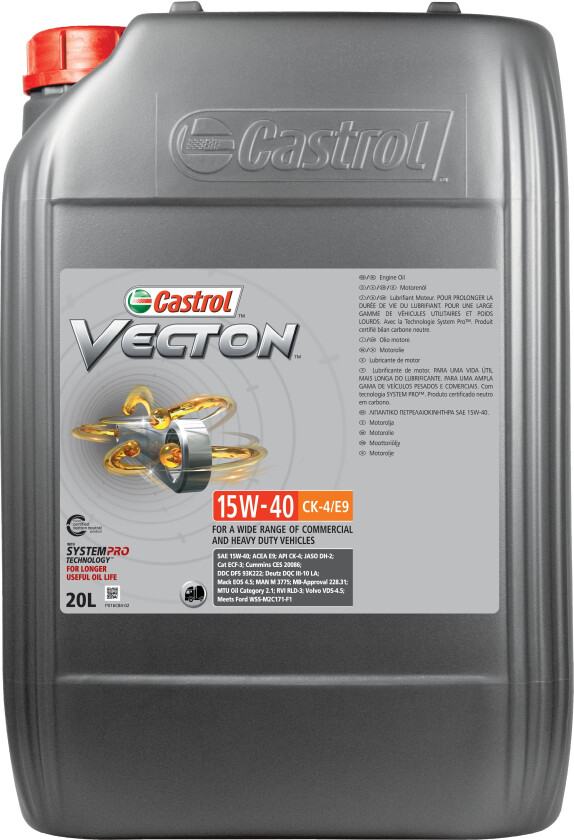 VECTON 15W-40 CK-4/E9 20L
