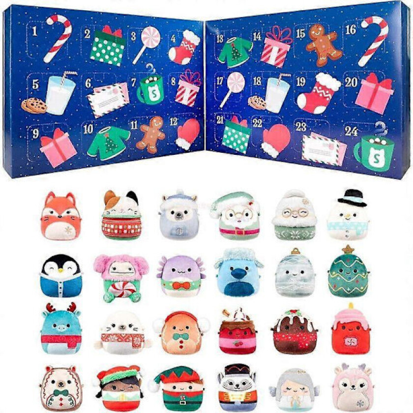 24 Micromallows Julekalender, 2025 Squishmallows Julekalender