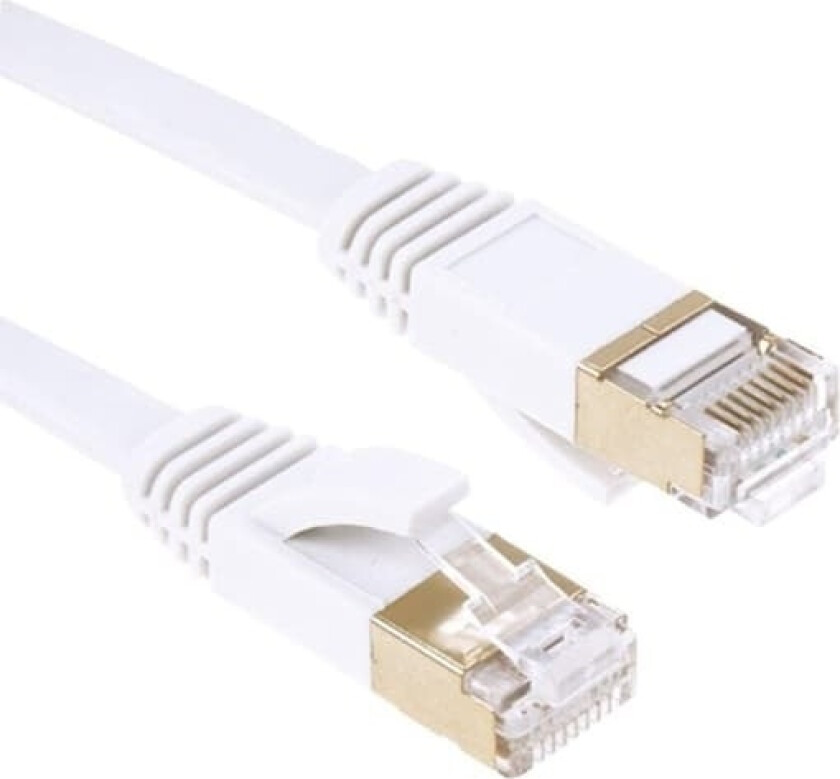 15m - Flat Nettverkskabel Cat7 - Internettkabel