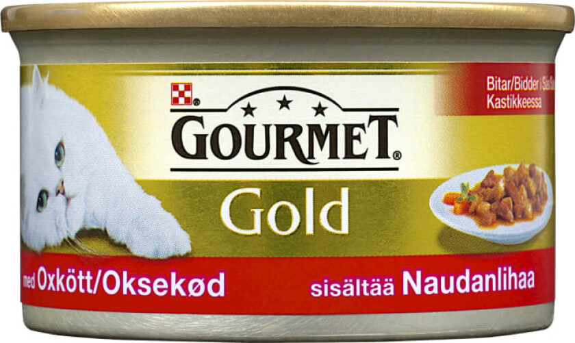 Gourmet Gold Oksekjøtt 85g
