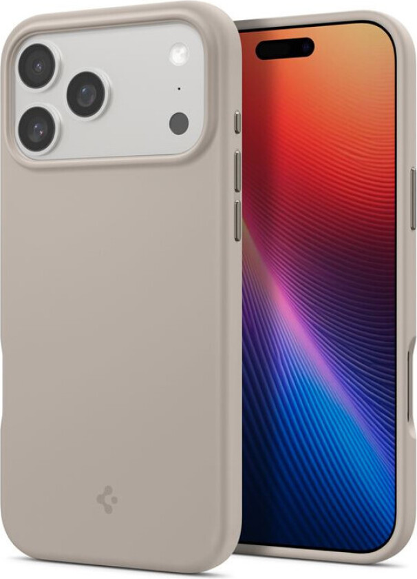 Silicone Fit MagSafe-deksel til iPhone 17 Pro Max - Stone
