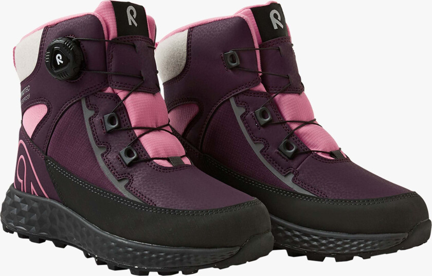 tec Hallava Quicklock Vintersko, Deep Purple, 32 - Vintersko & Vinterstøvler - Polyester,PU,Gummi