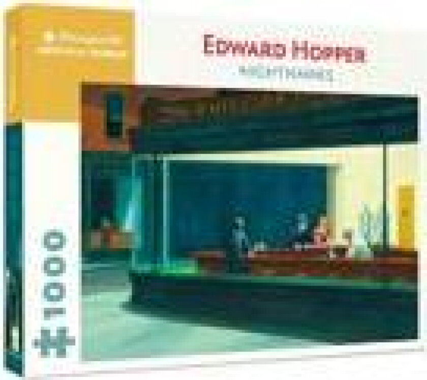 Edward Hopper: Nighthawks 1000 Piece Puzzle