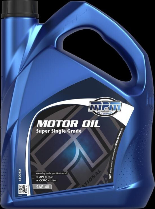 MOTOR OIL SAE40 SSG 5L