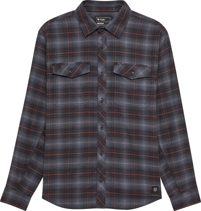 Fox Men's Survivalist Stretch Flannel Longsleeve Black
