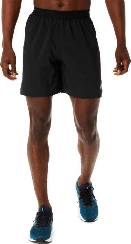 Asics Men's Road 2-N-1 7in Short XS, Performance Black/Carrier Grey