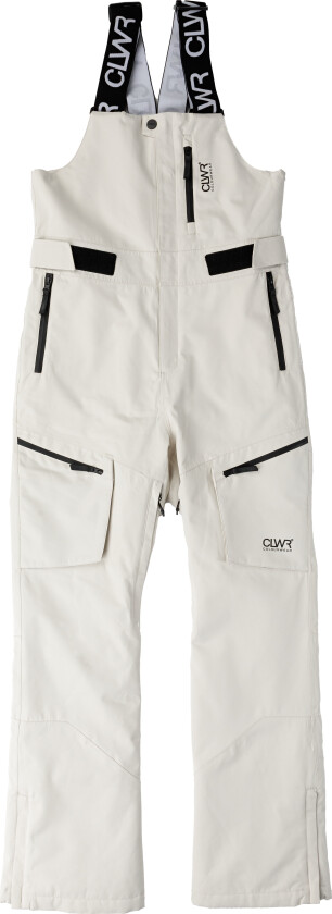 Women's Slash Bib Pants Off-White