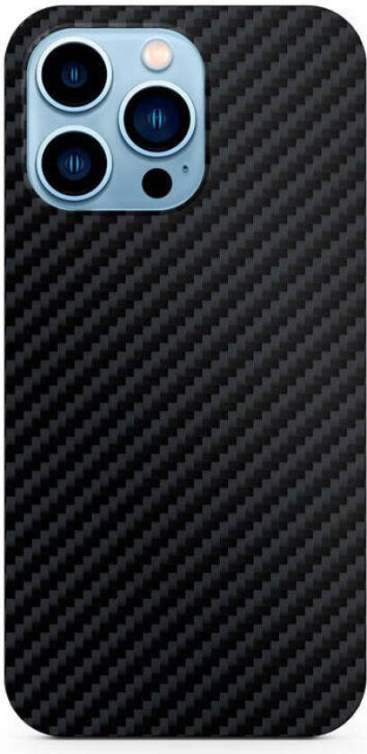 iPhone 13 Pro Epico Mag+ Carbon Deksel - MagSafe Kompatibel - Svart