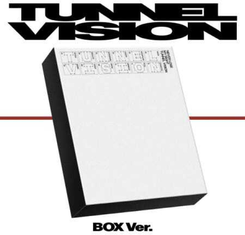 ITZY Tunnel Vision Box Version 58pg Photobook, 12pg Lyric Book, 2 Photocards, PVC Pouch + DoubleSided Photocard CD