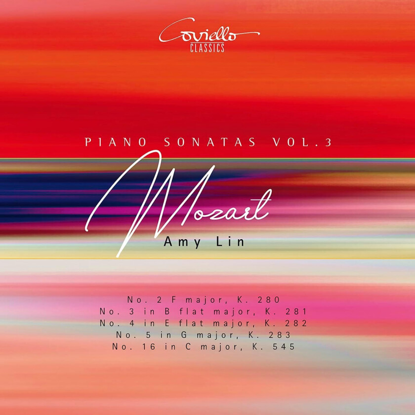 Amy Lin Mozart: Piano Sonatas, Vol. 3 CD