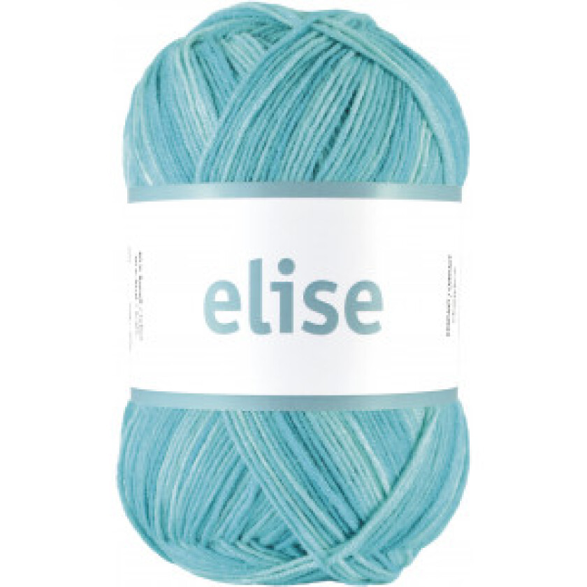 Â Järbo Elise Garn 69024 Turkis Lagune Print