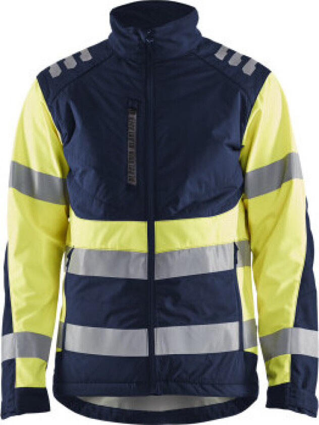 High Vis Softshell-jakke Navy