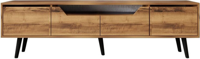 Kollumber TV-benk 180x30 cm - Valnøtt